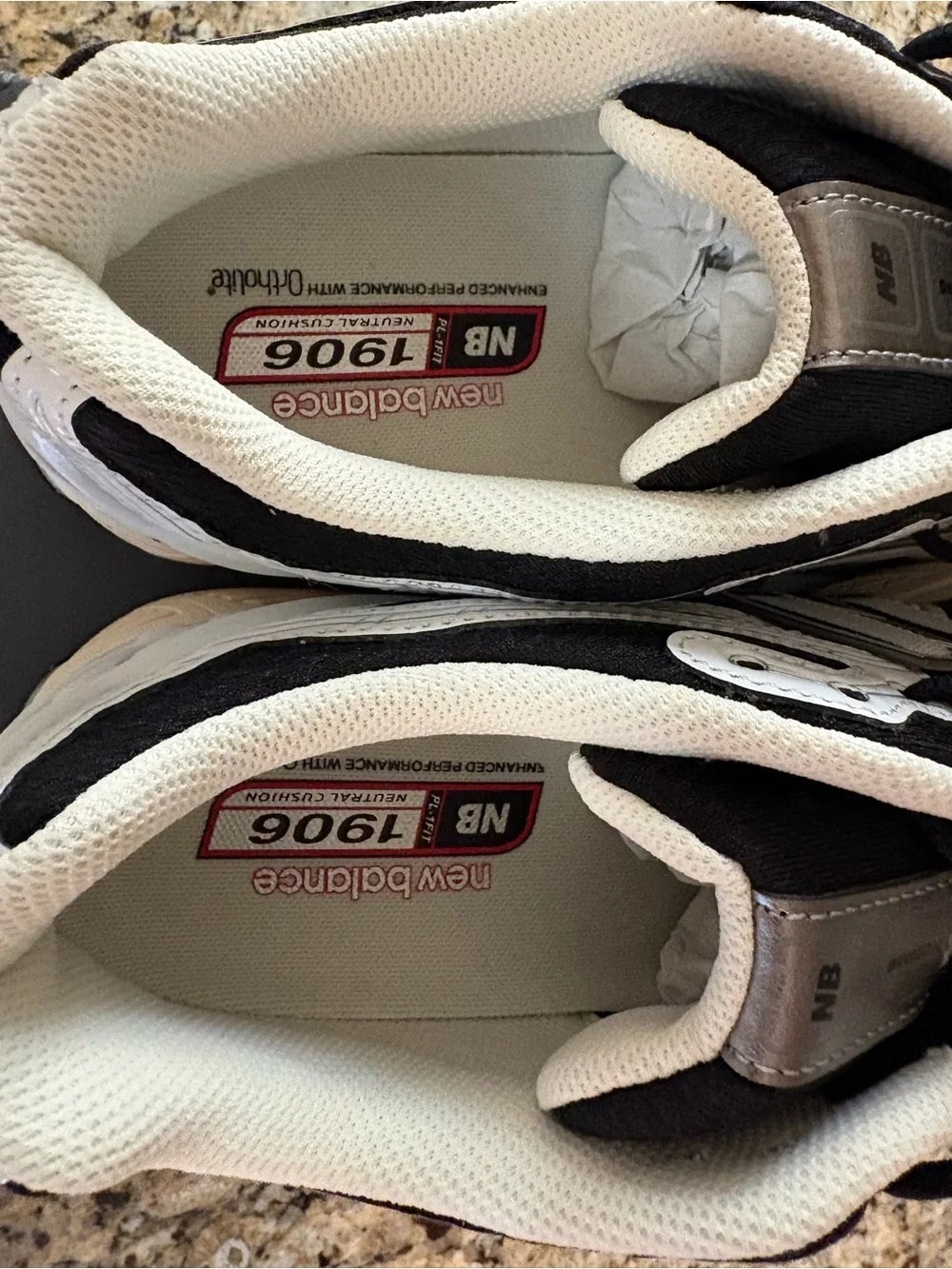 New Men’s New Balance 1906R Black/White/Off White Size 12